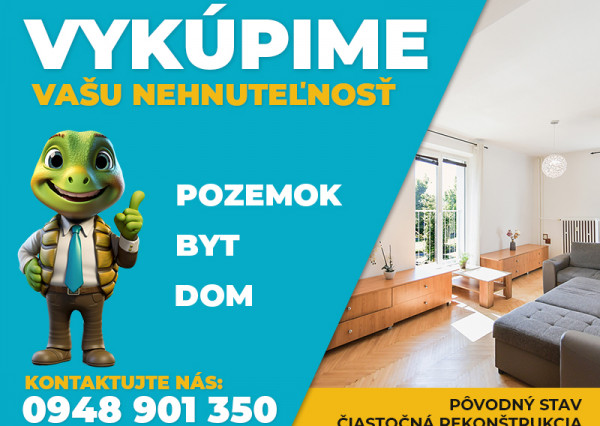 VYKÚPIME VÁŠ POZEMOK V KOŠICIACH A V OKOLÍ