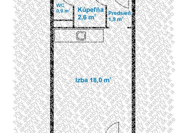 (PREDANÉ) GARZÓNKA NA PREDAJ S LODŽIOU – KOŠICE FURČA