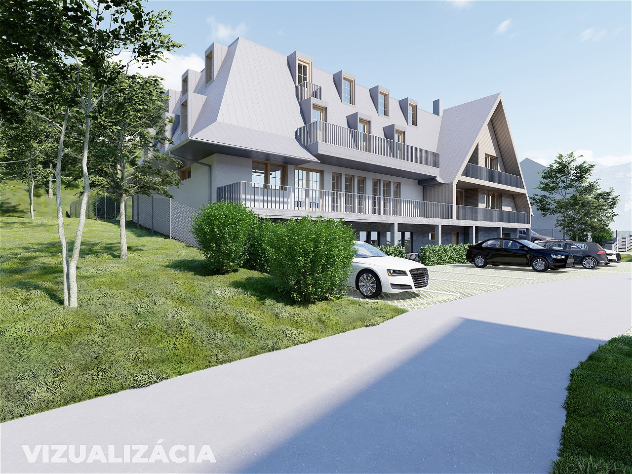 Apartmánový dom Tále - investičný projekt v obci Bystrá